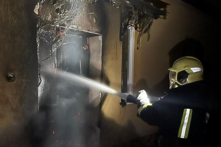 Минулої доби на Волині горіли два приватні будинки