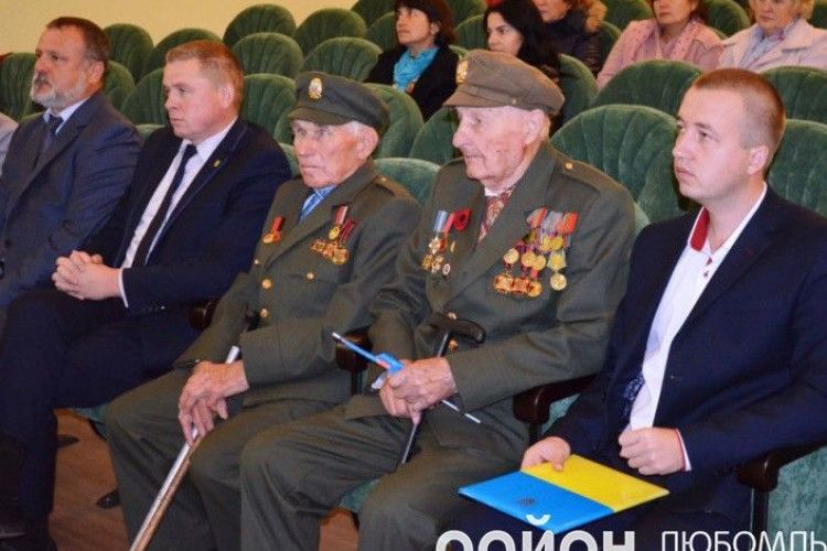 У Любомлі відзначили захисників України