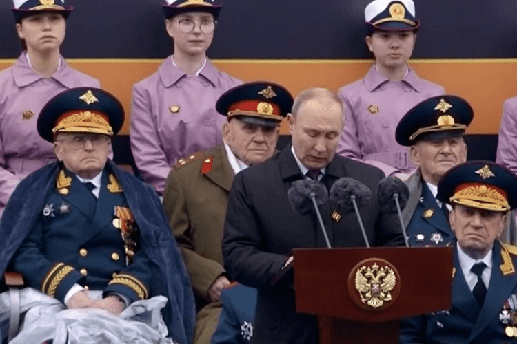 Що приховав путін у промові 9 травня: у МВС розповіли про ключову ціль росії