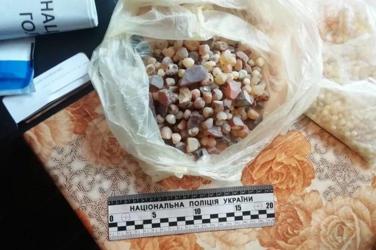 У мешканця села Цміни на Маневиччині вилучили незаконно видобутий бурштин