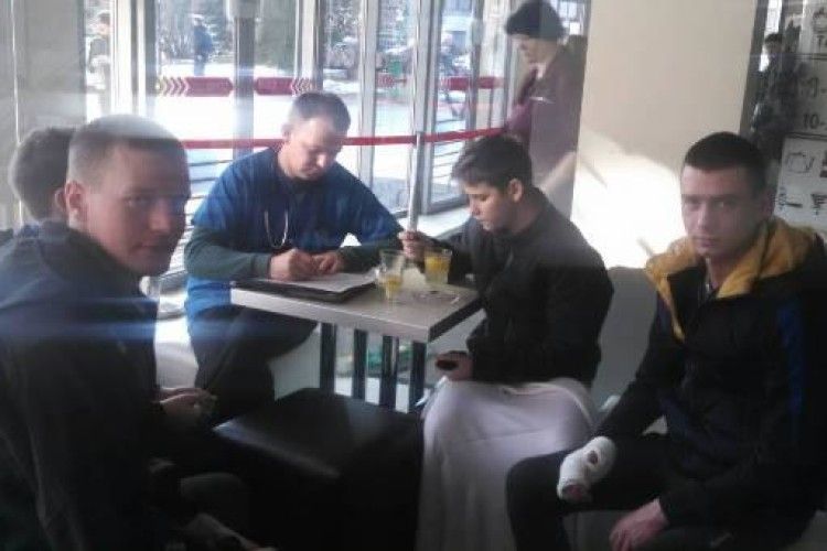 Школяра, який провалився під кригу на озері, врятував нацгвардієць