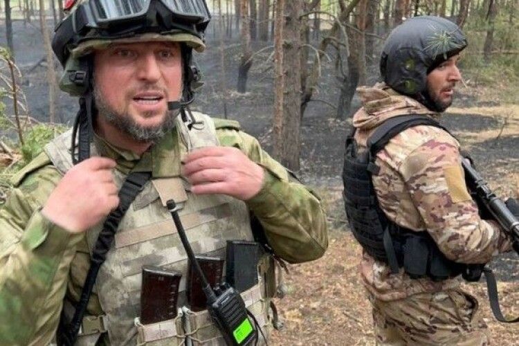 Російський генерал-кадирівець «засвітився» у бронежилеті ЗСУ на відео