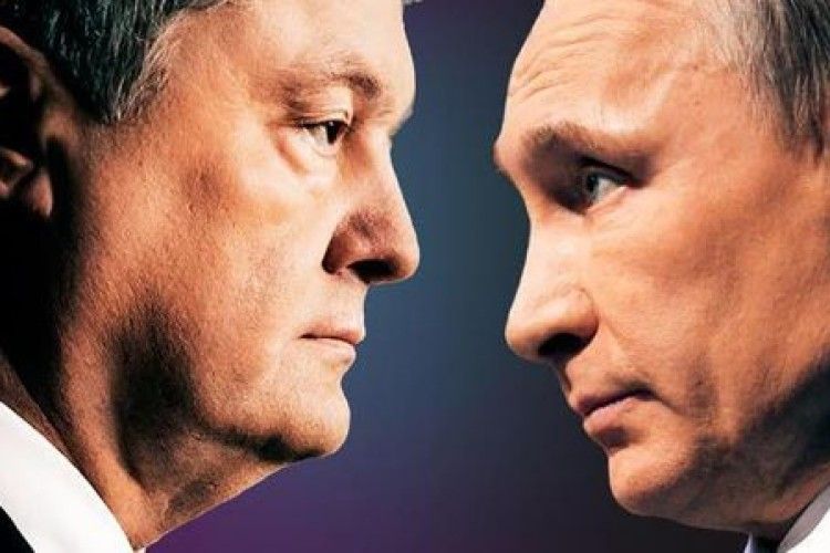 Штаб Порошенка про Путіна на бордах: «Дозволу у вбивці не питали»