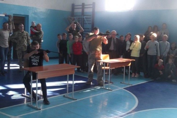 У Любомлі змагалися учні та учасники АТО