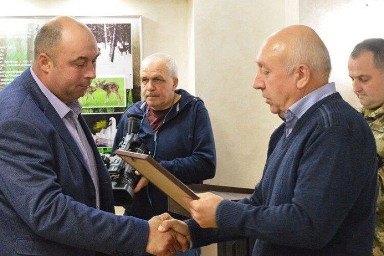 Волинським лісівникам-учасникам АТО вручили нагороди