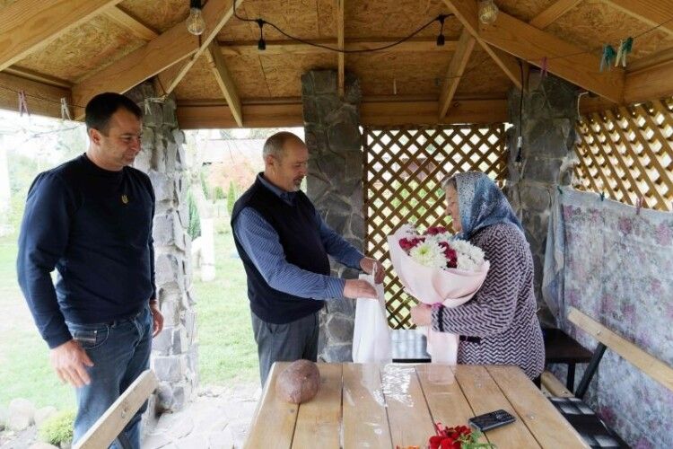 Довгожительку з Волині привітали з ювілеєм