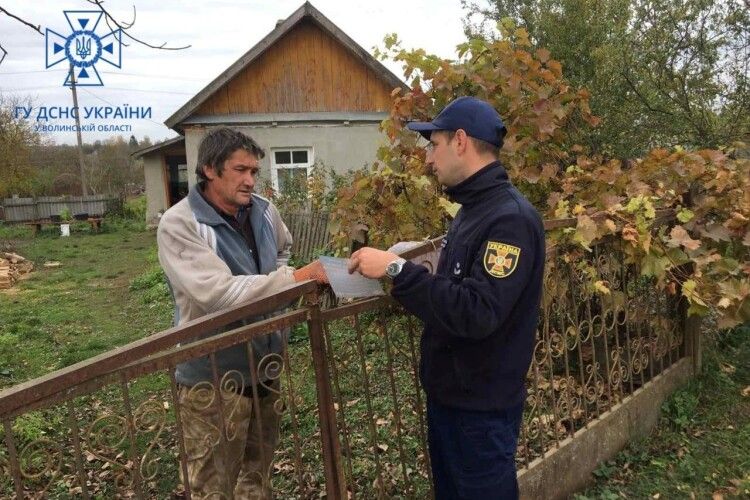 У Володимирському районі розказували про провокацію пожеж (Фото)