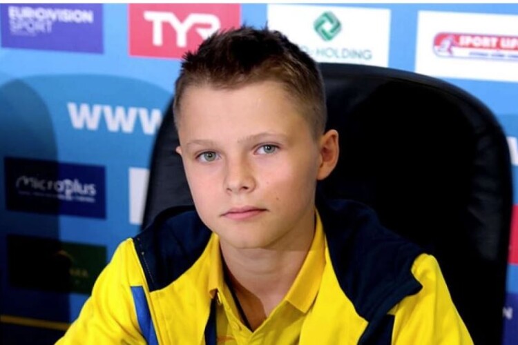 13-річний українець Олексій Середа став Чемпіоном Європи зі стрибків у воду (Відео)