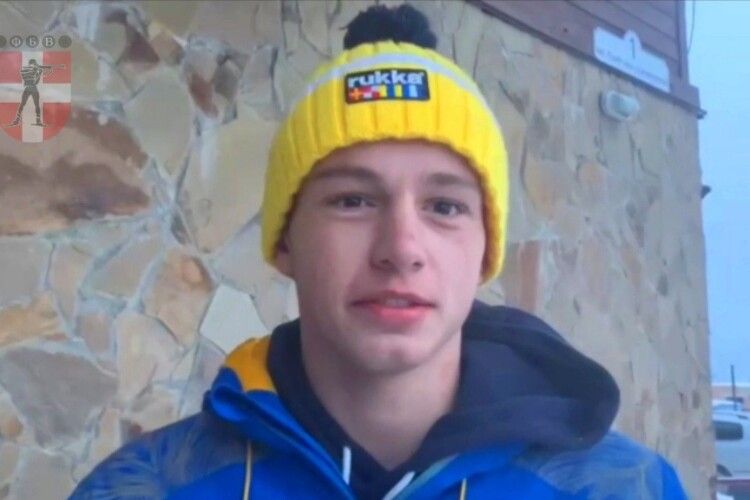 Волинський біатлоніст здобув два золота на Чемпіонаті України серед юніорів та юніорок (Відео)