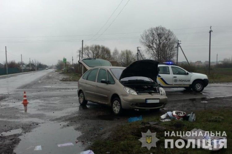 Жителька Каменя-Каширського порушила правила дорожнього руху – і потрапила до лікарні