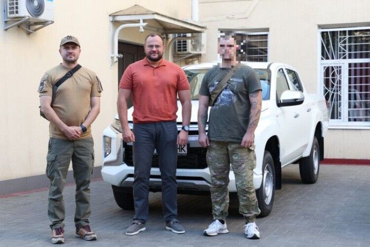 З Волині на Харківщину захисникам відправили ще один позашляховик