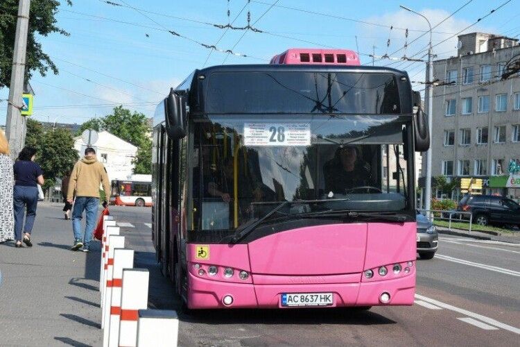 В Луцьку змінили кількість автобусів на деяких маршрутах