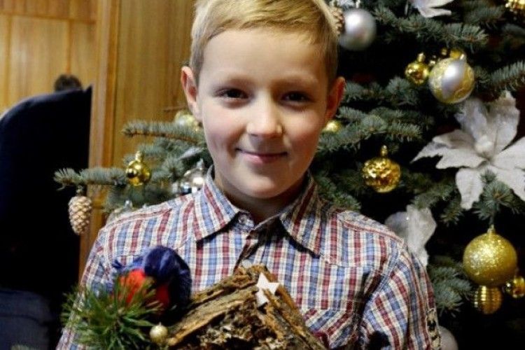 Школяр із Старовижівщини створив найкращу новорічну іграшку