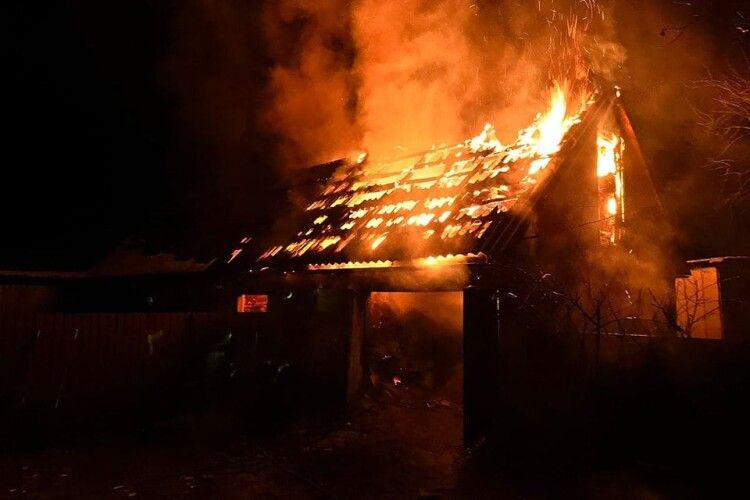 Вогонь наробив лиха на Рівненщині (Фото)