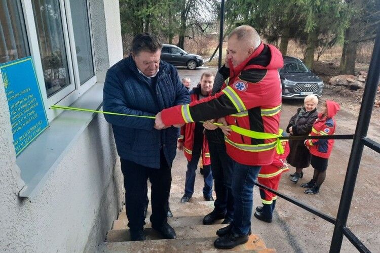 У Берестечку запрацював оновлений пункт швидкої допомоги (Фото)