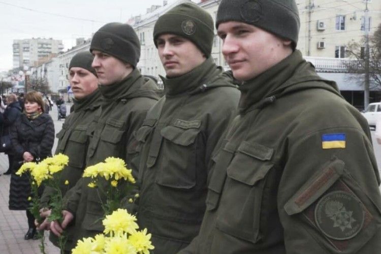 Гвардійці разом з волинянами вшанували пам’ять Кобзаря
