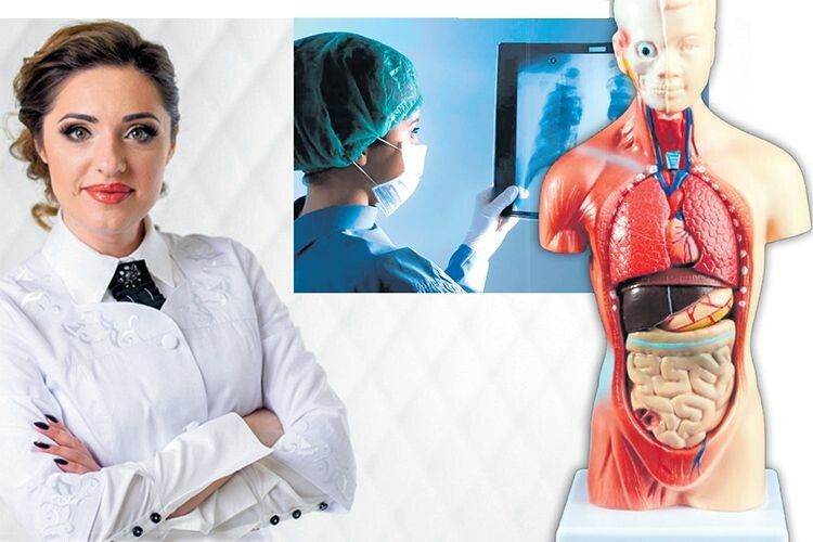 Жінка-рентген бачить внутрішні органи в кольорі (Відео)