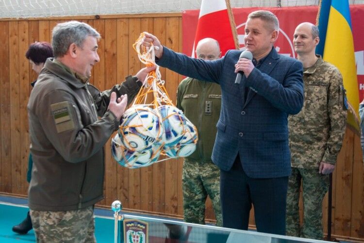 На Волинь з’їхались футбольні команди з військових ліцеїв України