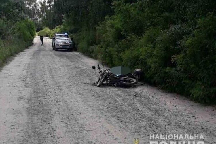 На Волині загинув 20-літній мотоцикліст