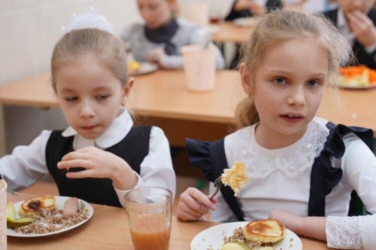 Чому в районі на Волині поки не харчують учнів у школах