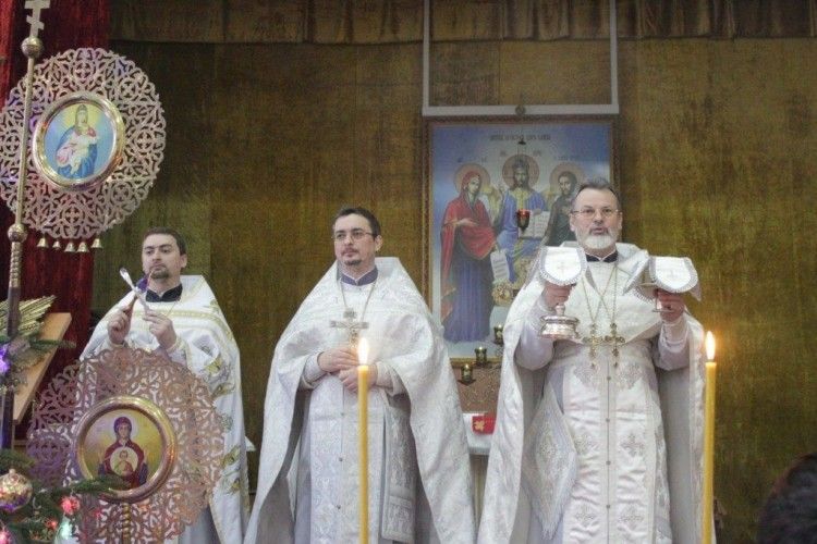 Радість іменинника розділили сини-священики і численні богомольці