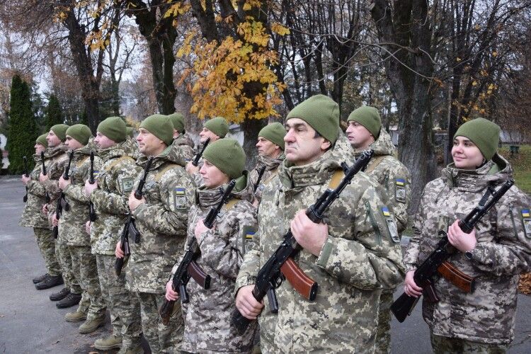 На Волині новобранці прикордонної служби склали військову присягу