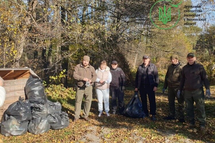 На Волині ліквідували сміттєзвалища біля водойм