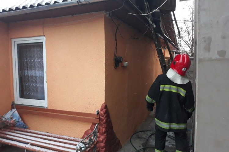 У Дубні горіла хата