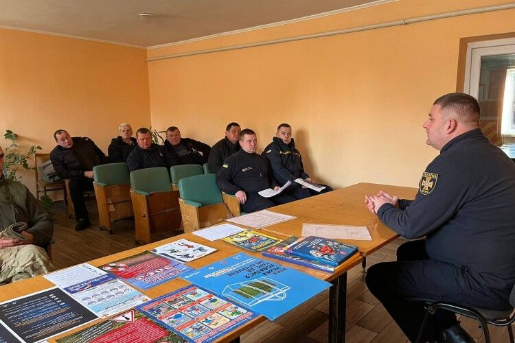 На Горохівщині навчалися рятувальники-добровольці (Фото)