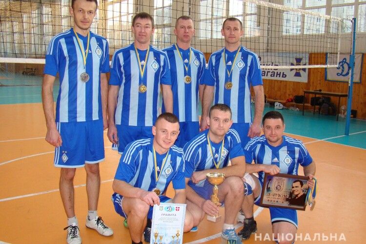 Команда поліції Волині «срібні» чемпіони з волейболу