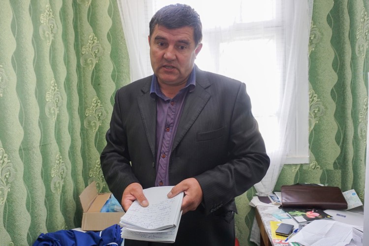 Начальник Камінь–Каширської районної лікарні ветеринарної медицини Сергій Євчук.