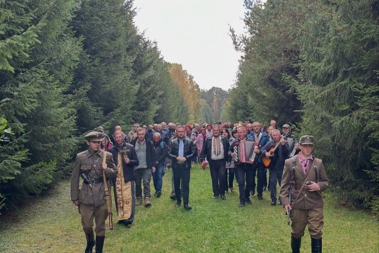 На Волині колиска повстанців об'єднала покоління борців за волю України