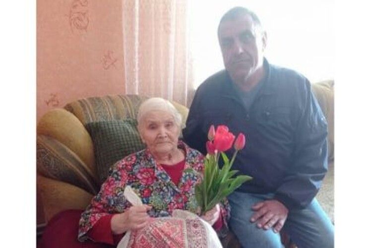 Довгожителька з Волині відзначила 93-річчя