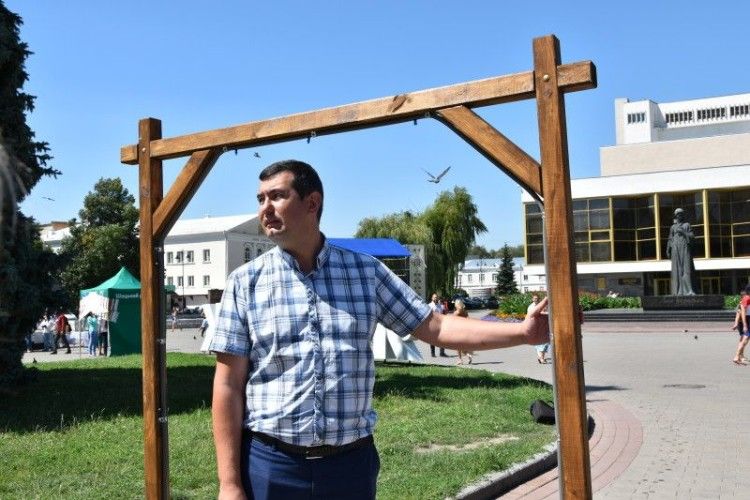 І у Луцьку встановили «вуличні душі»