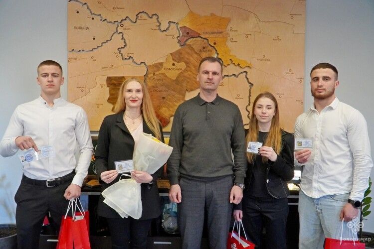 У місті на Волині привітали нових майстрів спорту міжнародного рівня