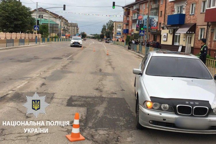 На Рівненщині п’яний водій збив дитину на пішохідному переході