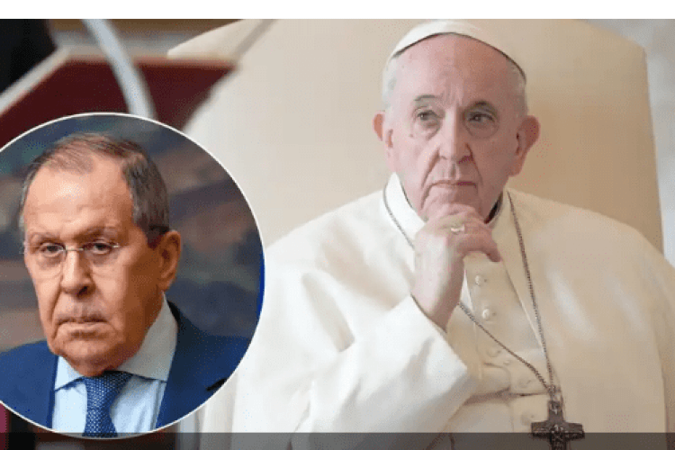 Папа Римський хотів летіти до путіна, але лавров його «ввічливо» відшив