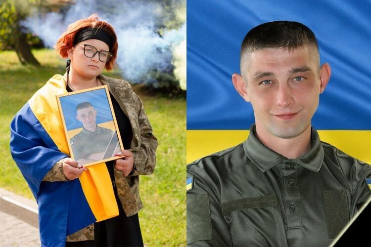 Вдова загиблого кулеметника з Волині: «Я впізнала коханого за татуюванням»