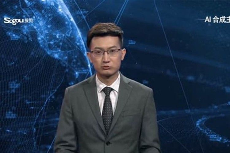 Китайське телебачення довірило новини штучному ведучому
