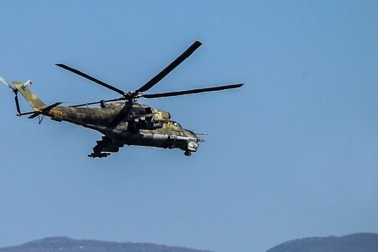 У Сирії розбився російський військовий гелікоптер