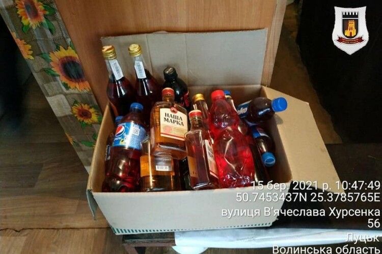 У Луцьку виявили 31 випадок торгівлі «лівим» алкоголем
