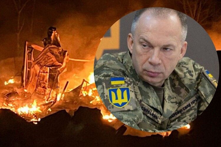 Головнокомандувач ЗСУ розповів, хто здав росіянам місце шикування українських військових