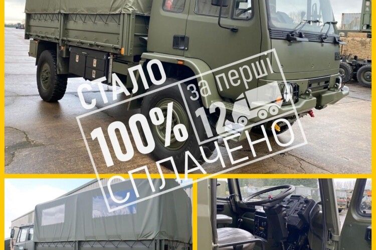 Наступного тижня в Україну прийде перша партія військових вантажівок з Британії – волонтер Юрій Бірюков  