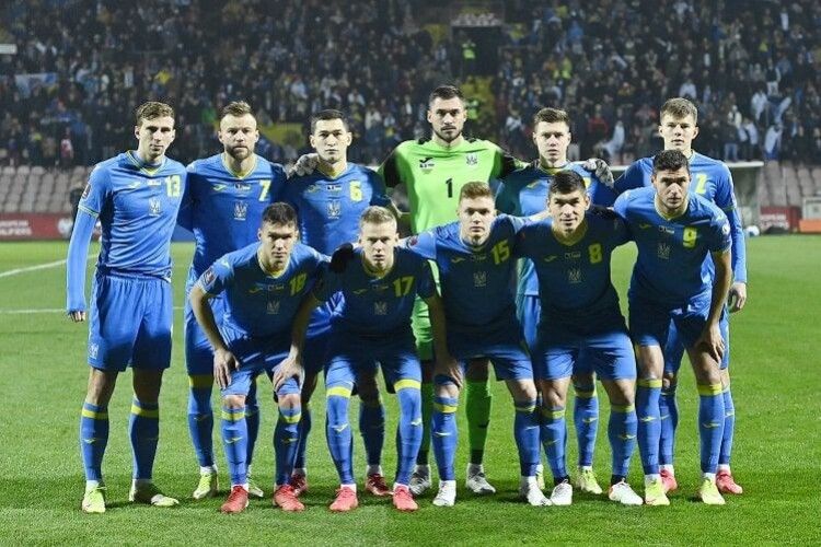 Назвали місце збірної України з футболу у рейтингу ФІФА