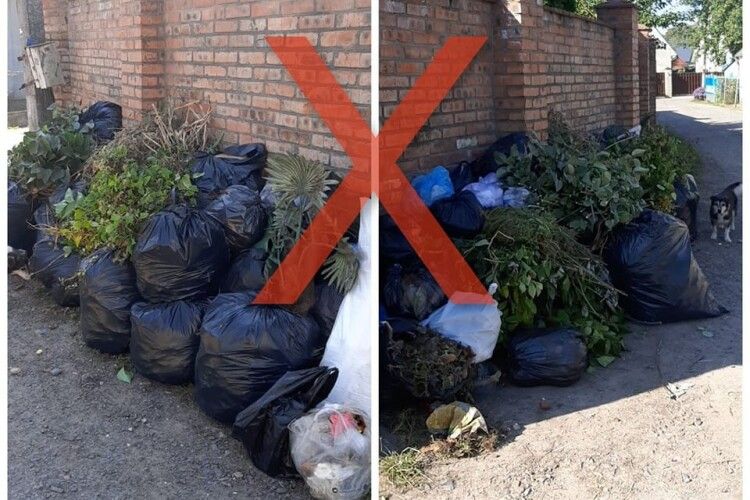 У Луцьку полюють на «зозуль» зі сміттям