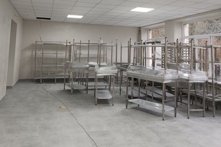 У ліцеї на Волині майже готові до відкриття оновленого харчоблоку