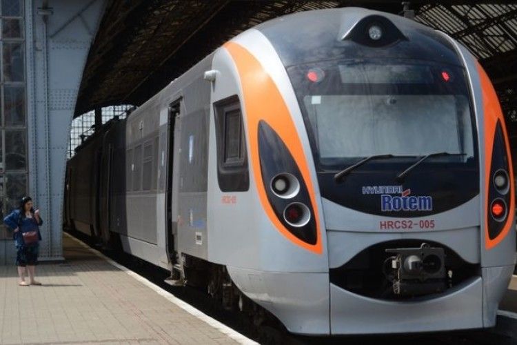 Наразі поїзд «Інтерсіті» Луцьку не «світить»