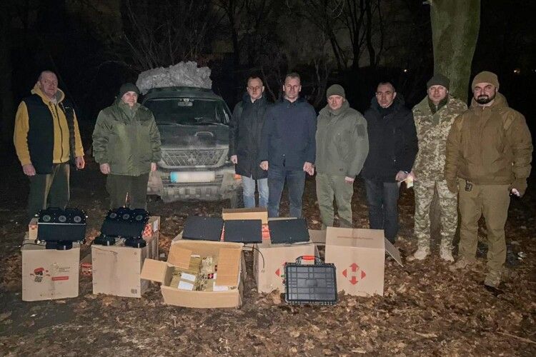 Мер волинського райцентру відвідав на передовій «Сталеву Сотку»