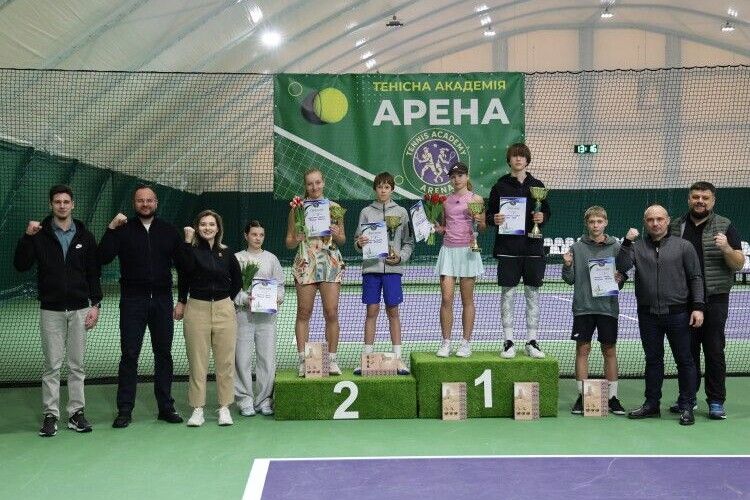 У Луцькій громаді відкрили Академію тенісу «Арена» (Фото)