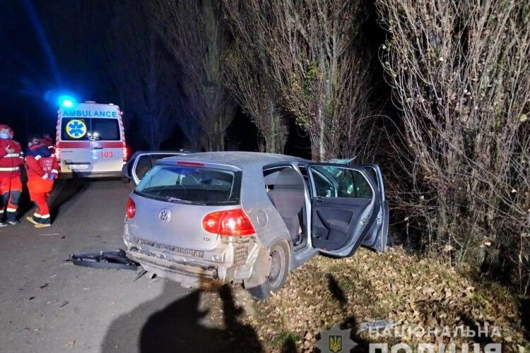 В автоаварії під Луцьком загинуло троє людей